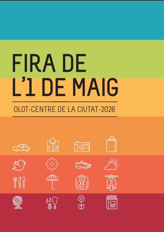 Fira de l’1 de maig a Olot 2026